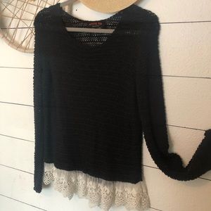 GUC Comfy Tunic with Lace at the bottom